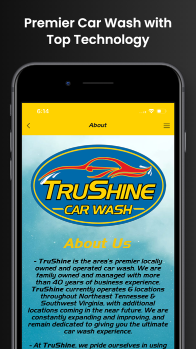 TruShine Car Wash Screenshot