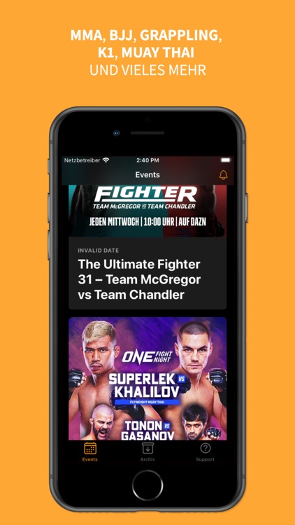 Fightevents screenshot-3