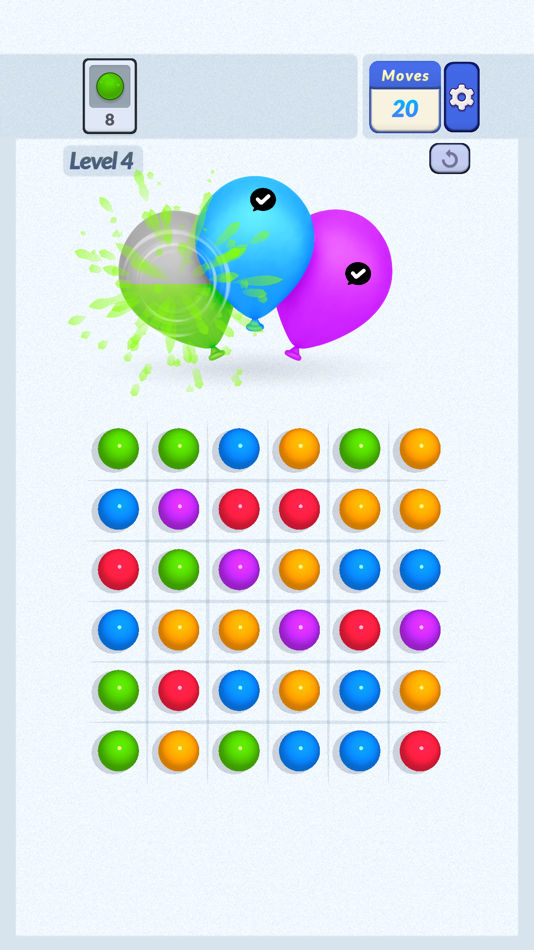 #7. Link Colors 3D - Clear Dots (iOS) 由: 8Great, Games LLC