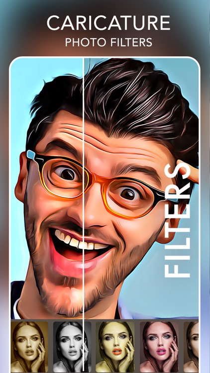 Cartoon Caricature Blend Pic screenshot-0