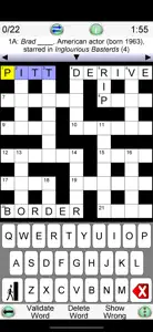 Crossword Unlimited screenshot #1 for iPhone