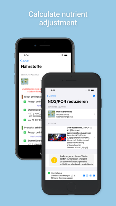 AquaCalculator Screenshot