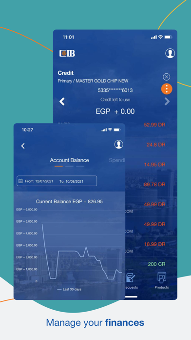 CIB Egypt Mobile Banking Screenshot