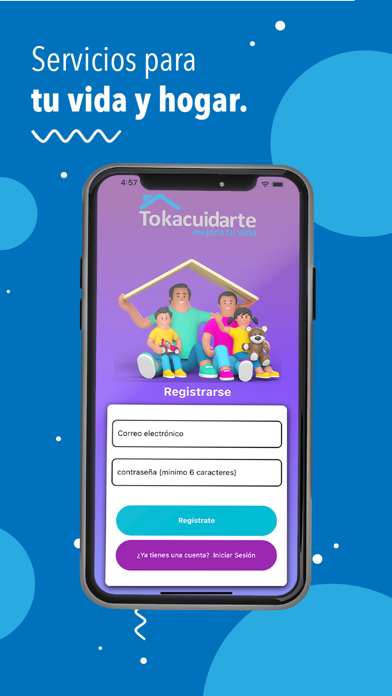 Tokacuidarte Screenshot