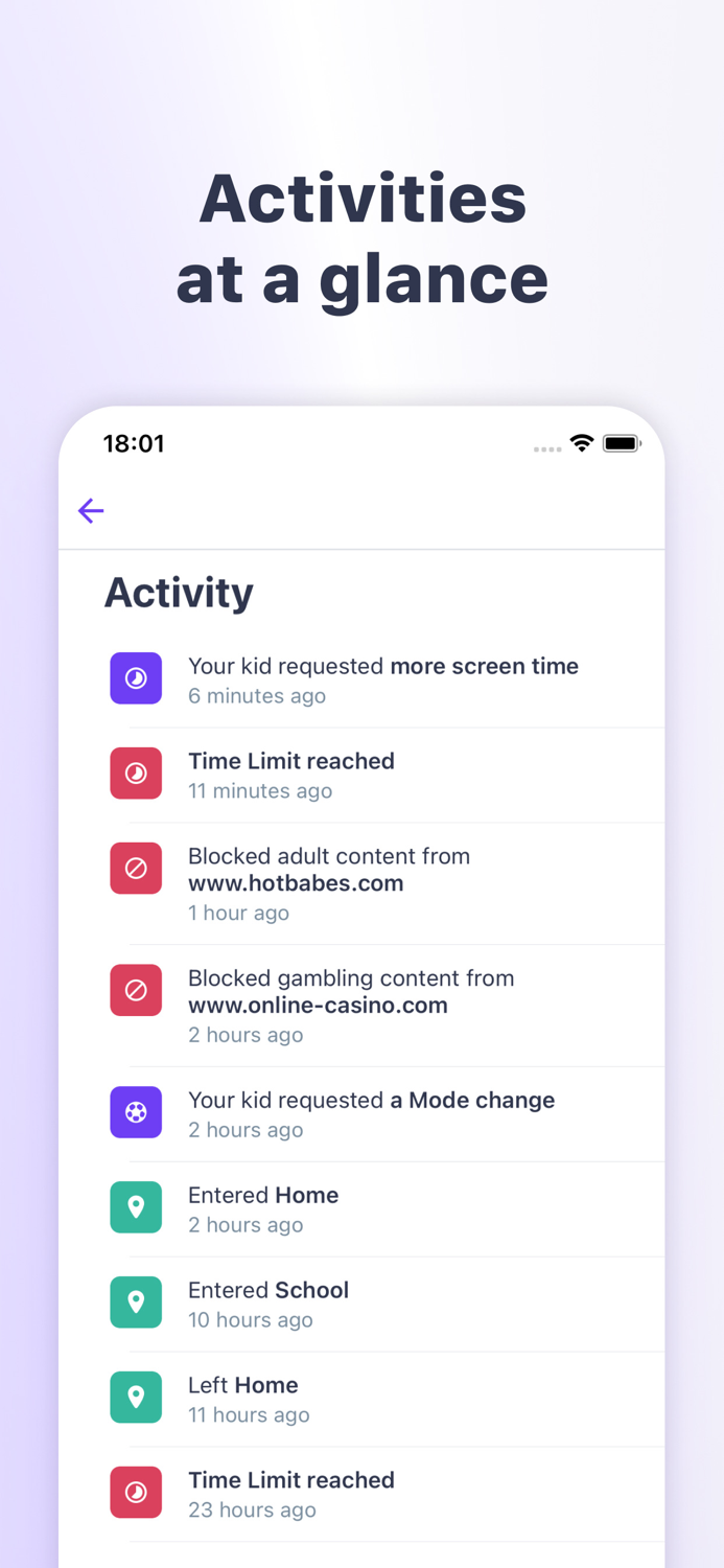 Ohana Family Parental Controls