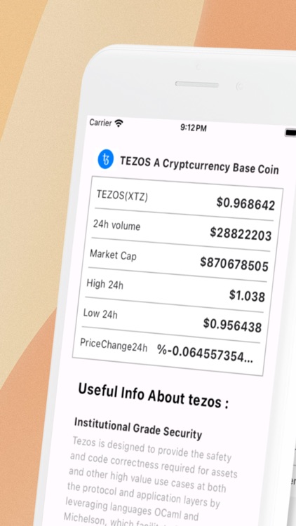 Tezos Wallet Trade screenshot-4