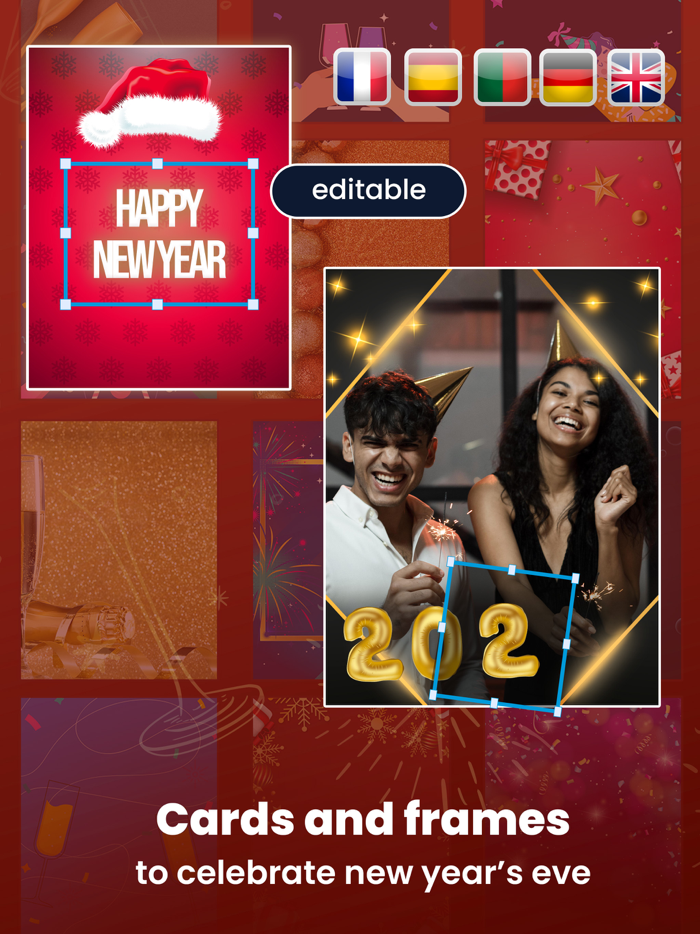 Happy New Year - Photo Frames