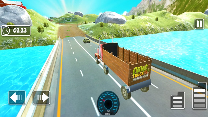 Grande fazenda animal caminhõe screenshot 2