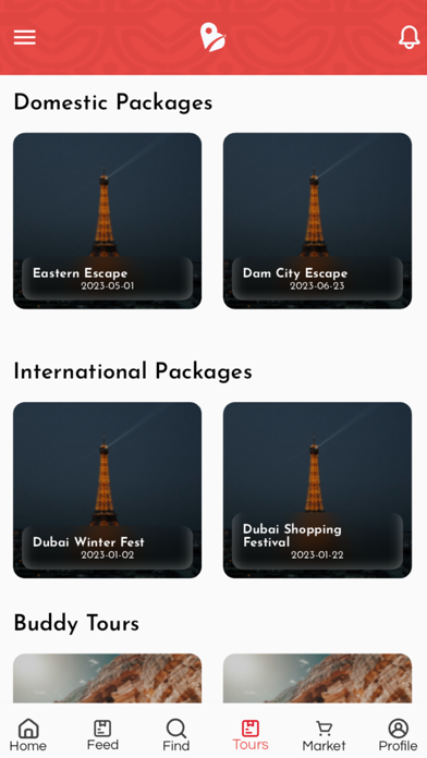 Boss Travel App Screenshot
