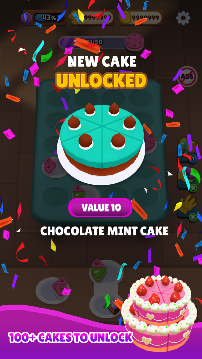 Cake Sort 3D Color Puzzle