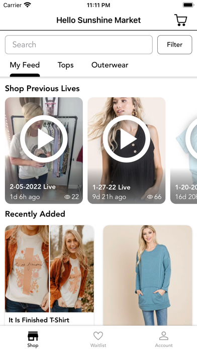 Hello Sunshine Market Screenshot