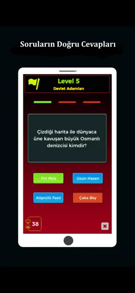 Game screenshot Osmanlı Bilgi Yarışması Oyunu apk