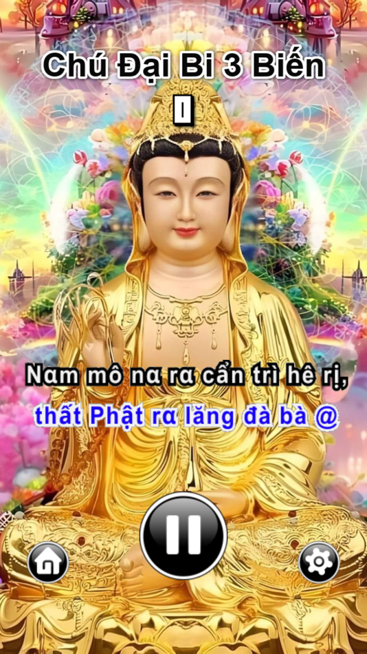 #5. Chú Đại Bi - Chữ Chạy Rất Hay (iOS) By: Hoang Bao Duong