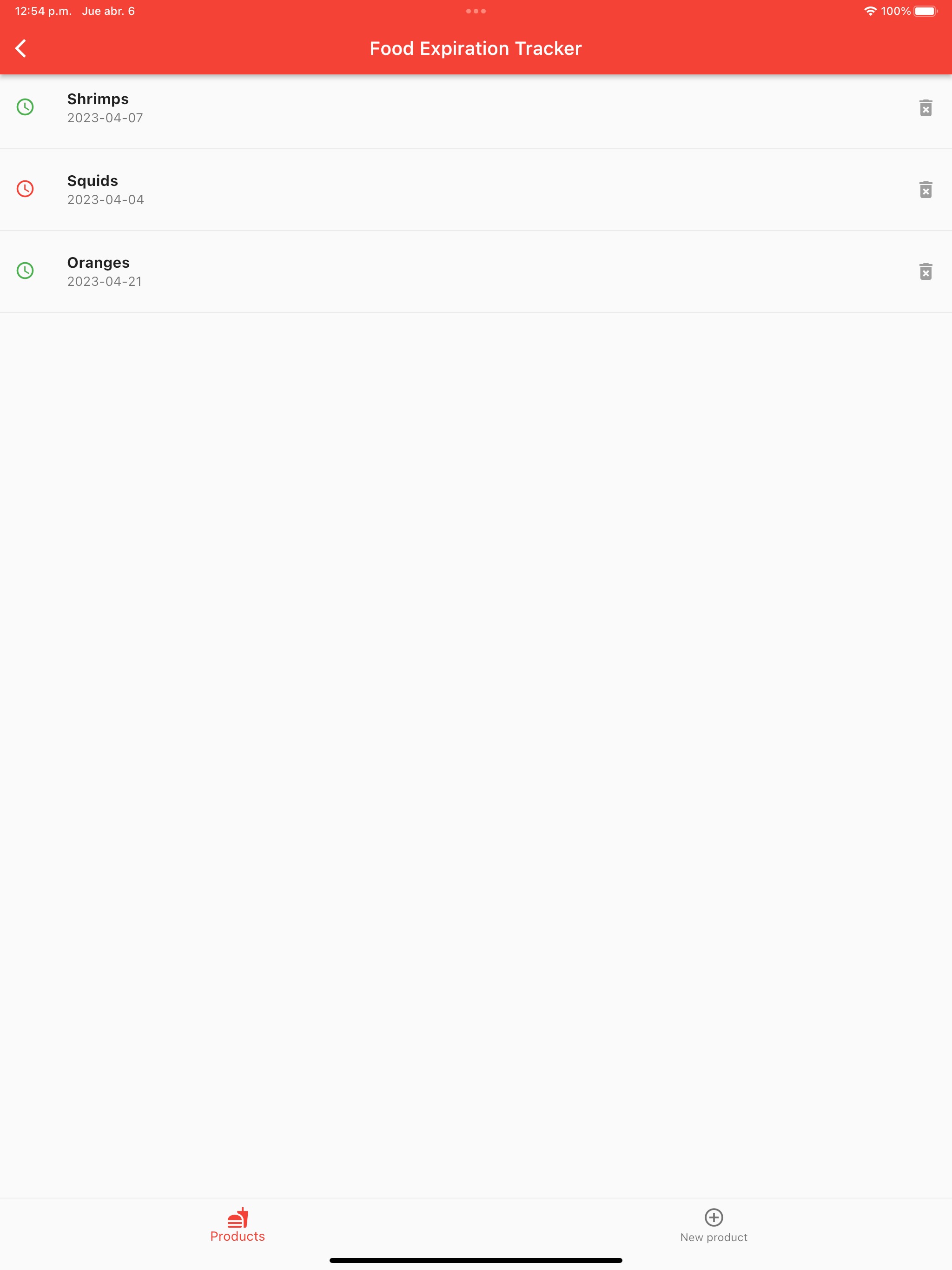 Food Expiration Tracker PRO