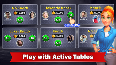 Tonk Online Card Game Screenshot