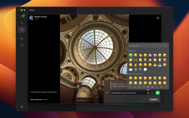 WhatsApp Messenger Screenshot
