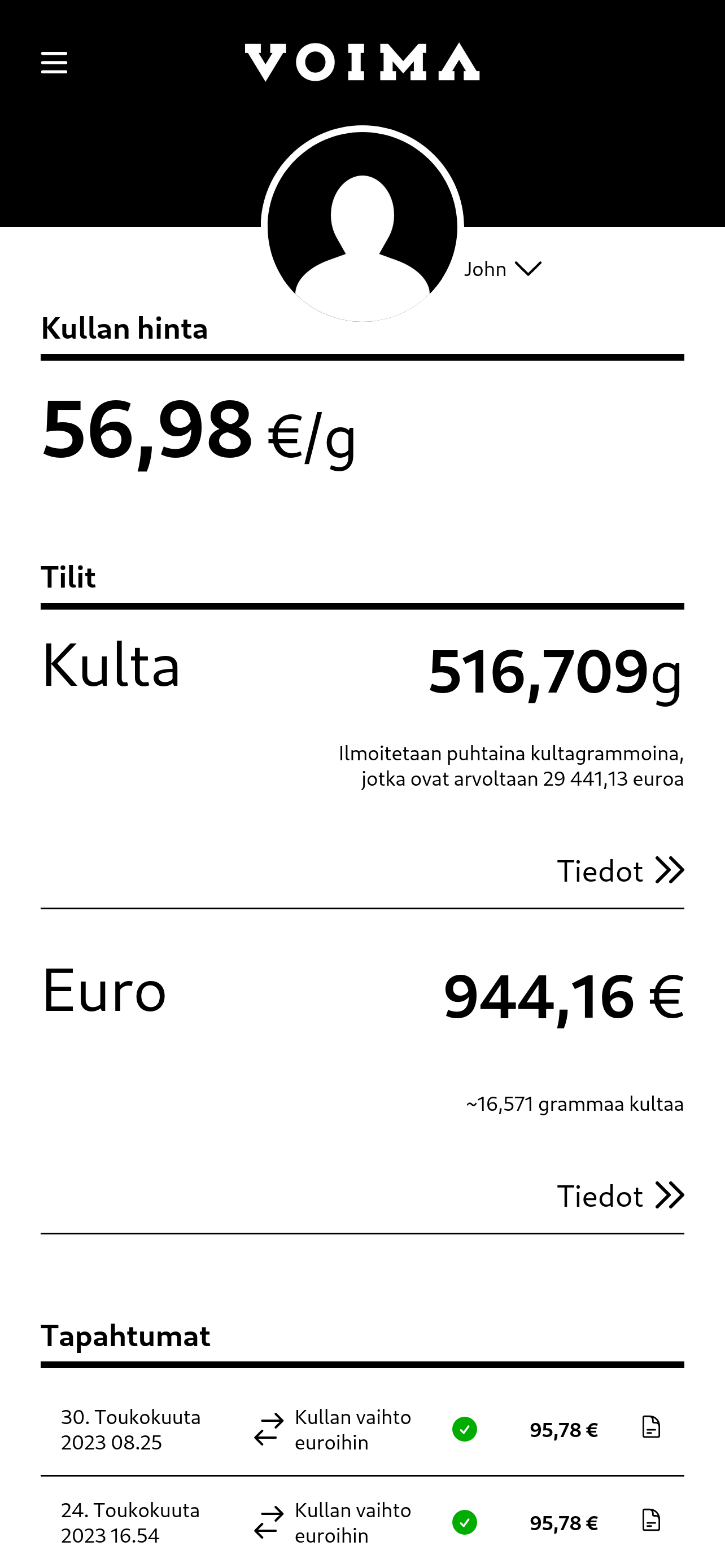 Voima Gold