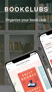 bookclubs: book club organizer iphone screenshot 1