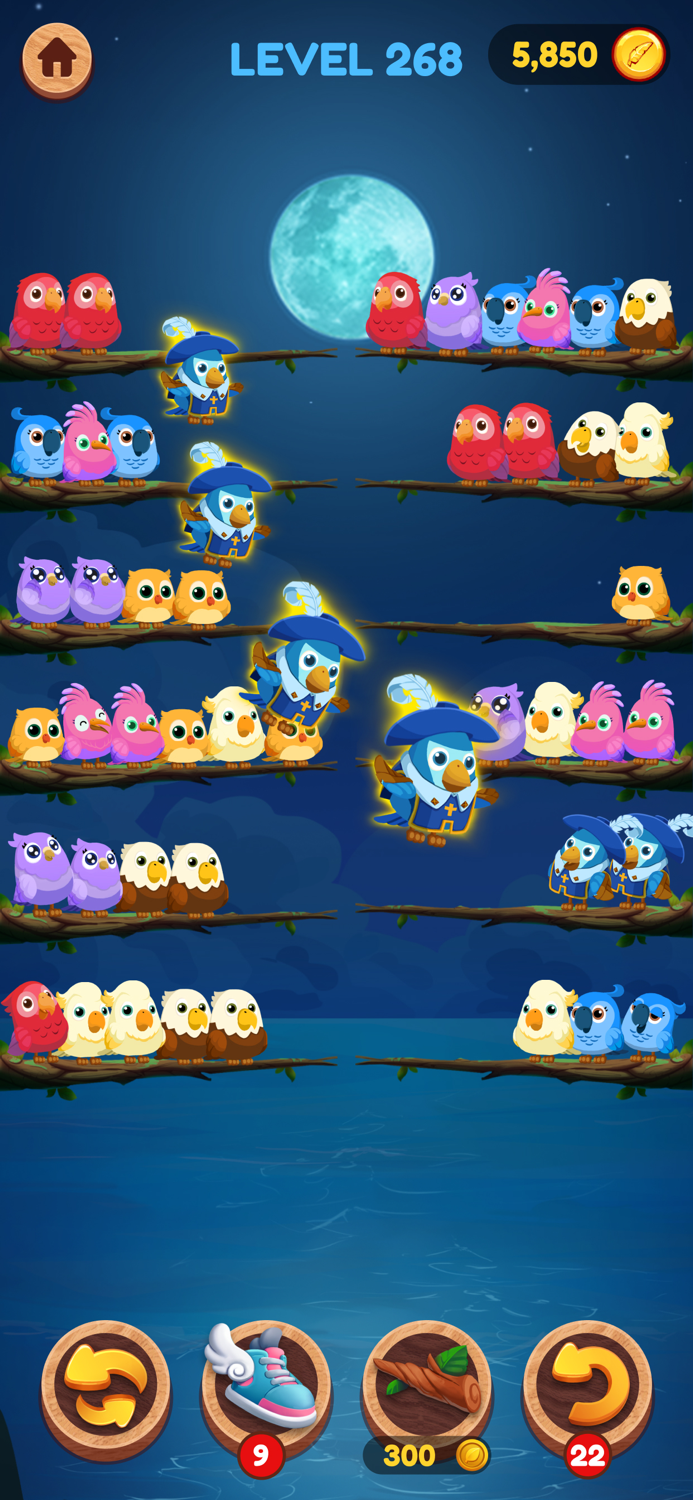 Bird Story Color Sort Puzzle
