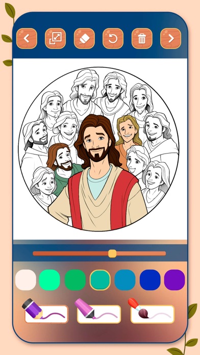 1000 Bible Coloring Book Screenshot