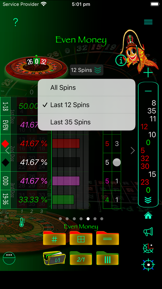 #4. Roulette Mate (iOS) بواسطة: Vincent Cavaleri