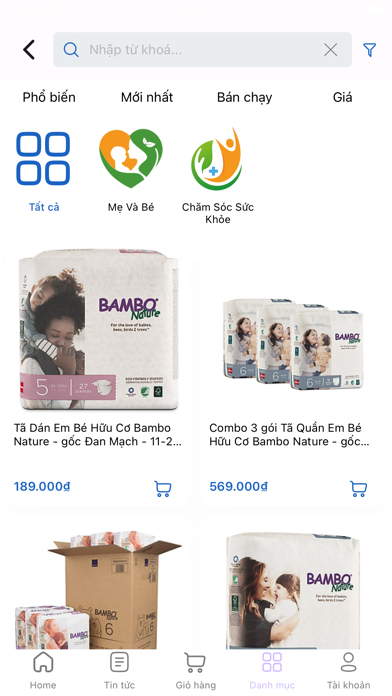 TRƯỜNG PHÚC STORE Screenshot