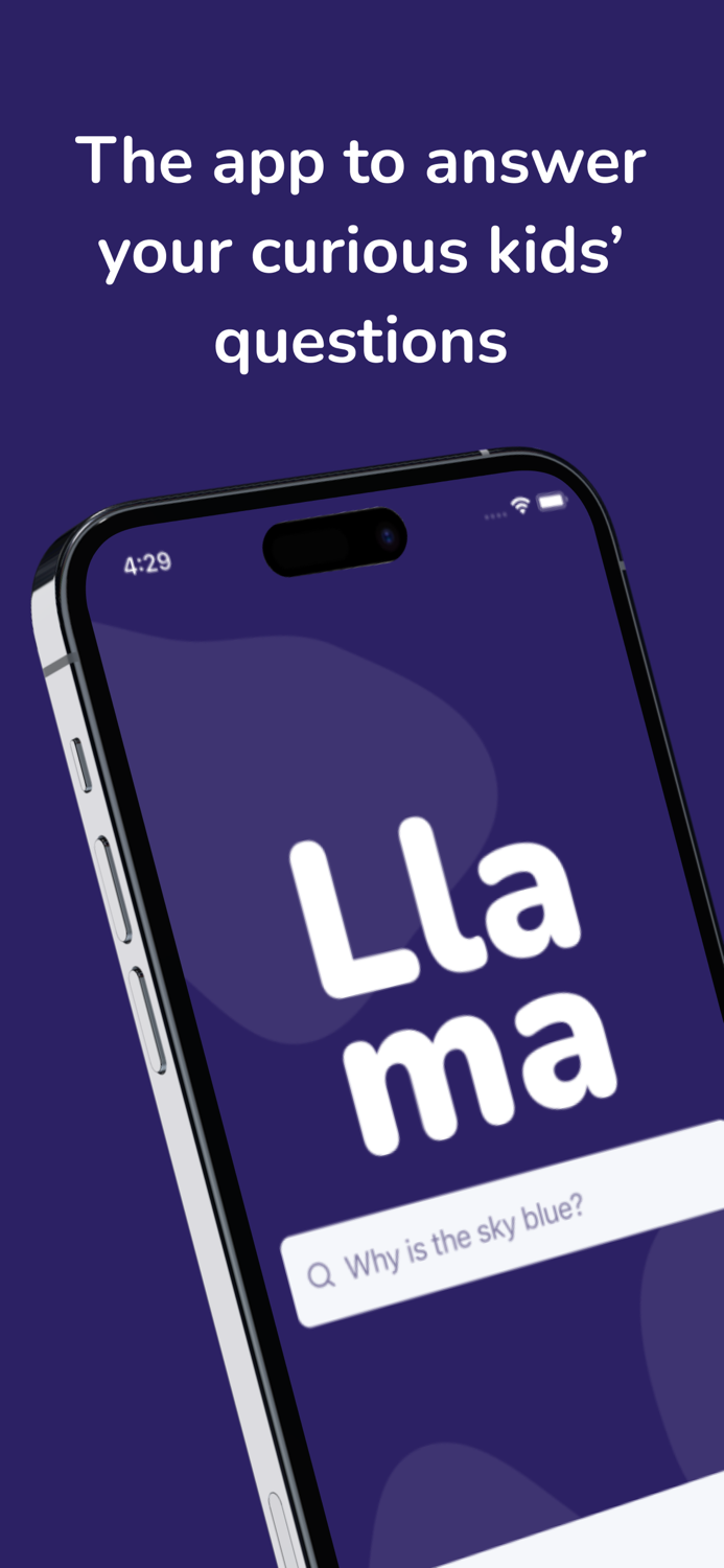 Ask Llama - Questions kids ask