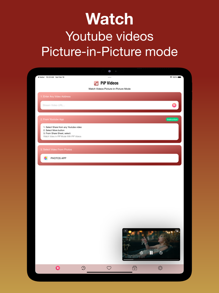 PiP - Picture in Picture Video