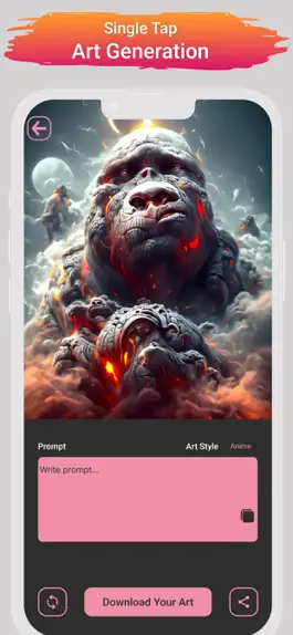 Game screenshot The Ai Art Generator : Ai hack