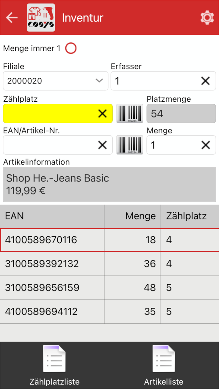 COSYS POS Non-Food Retail