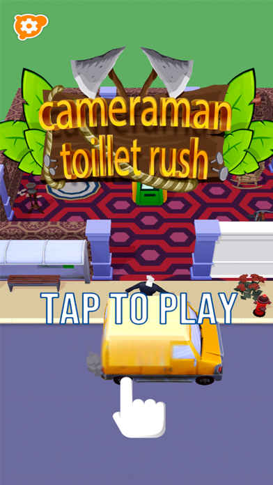 Cameraman Toilet Rush Screenshot