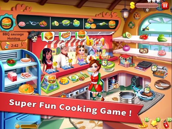 Rising Super Chef 2 - Cooking iPad app afbeelding 4