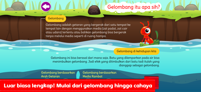 Marbel Sains  Gelombang