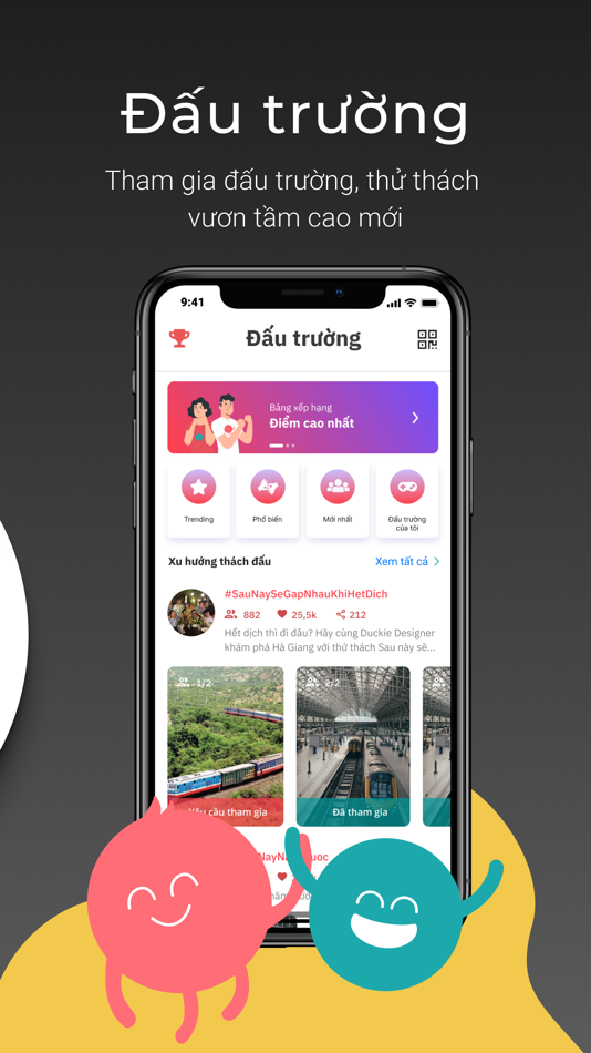 #9. TryMe - Challenge platform (iOS) 由: Phuc Tran Van
