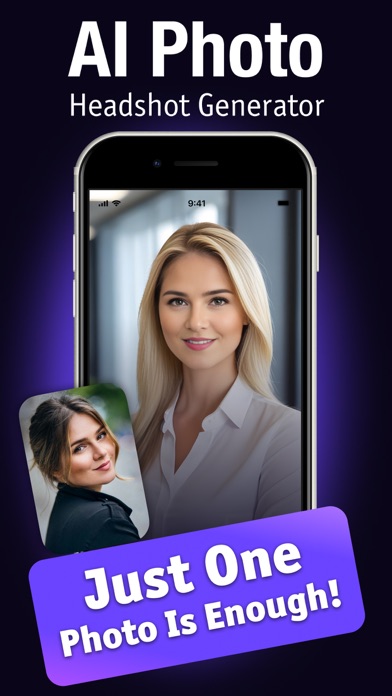 AI Headshot Generator Photo Screenshot