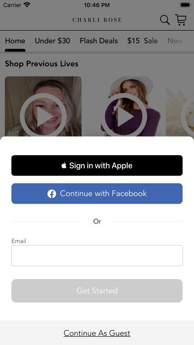 Charli Rose and Company Screenshot