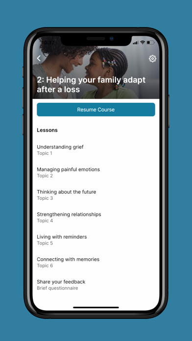 GriefCare for Families Screenshot