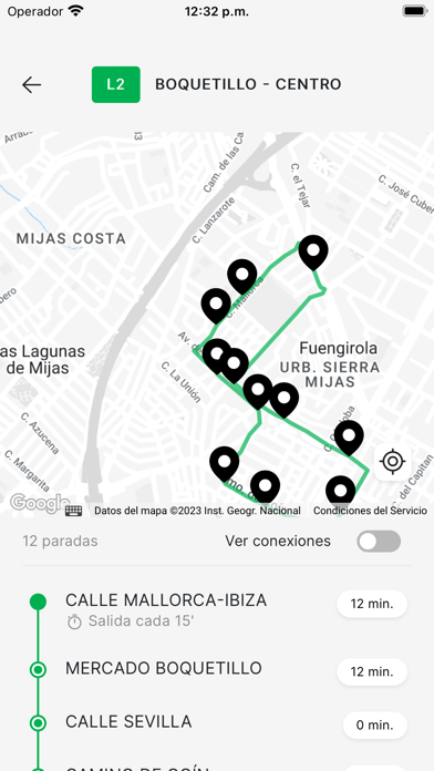 Fuengirola Transporte Urbano Screenshot