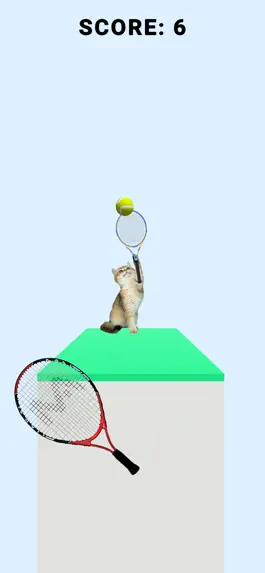 Game screenshot Cat Tennis 3D apk