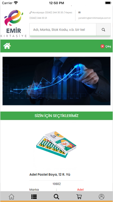 Emir Kırtasiye B2B Screenshot