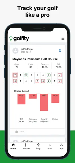 Game screenshot golfity - Track your golf mod apk