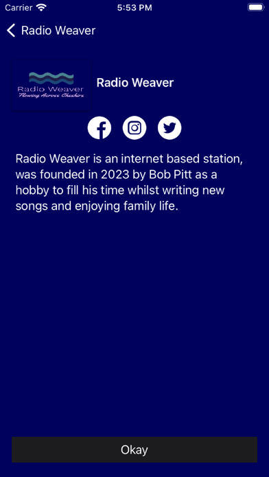 Radio Weaver Screenshot