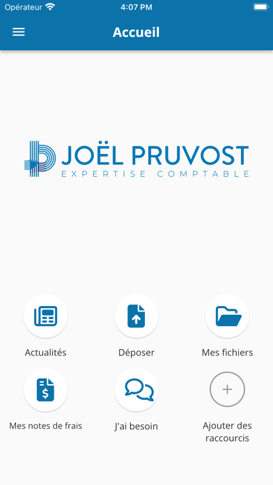 Cabinet comptable Joël Pruvost Screenshot