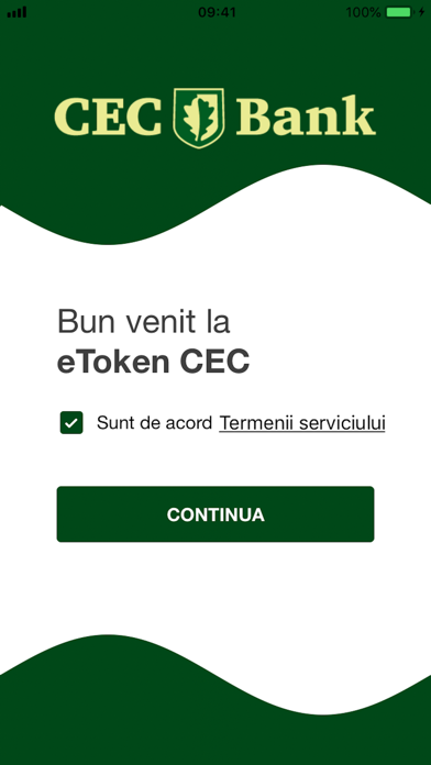 eToken CEC Bank Screenshot