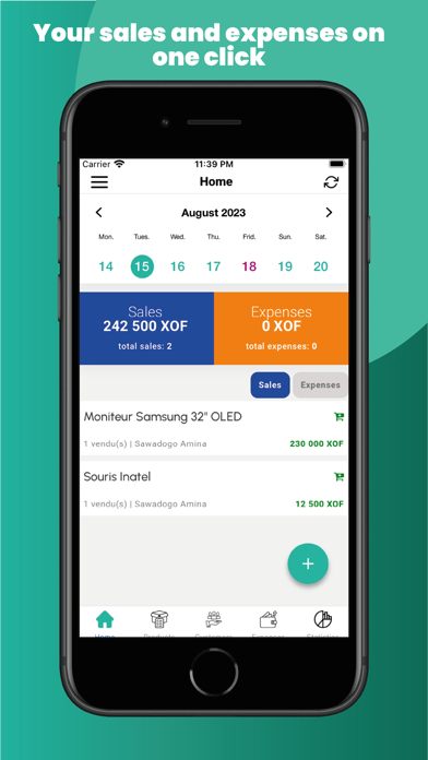 songyamm ERP Screenshot