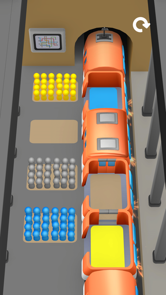#2. Subway Master - Sort the Crowd (iOS) 由: 3A YAPIM VE YAZILIM DANISMANLIK LIMITED SIRKETI