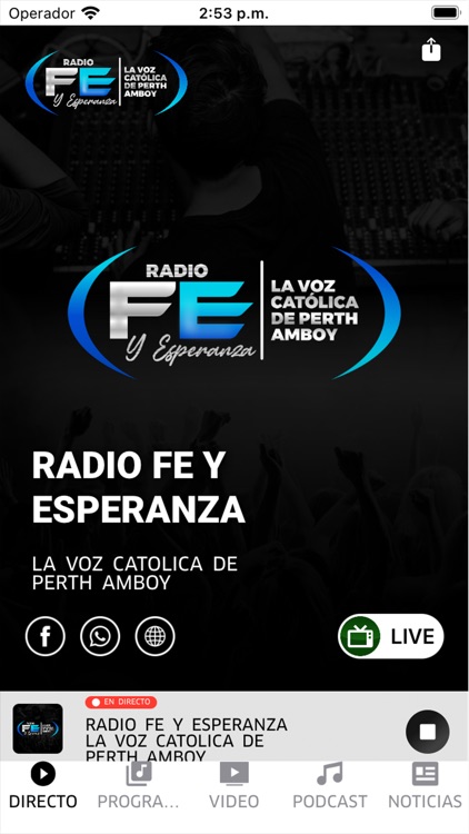 Radio Fe & Esperanza Oficial