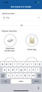 Eco-Cycle A-Z Recycling Guide screenshot #1 for iPhone