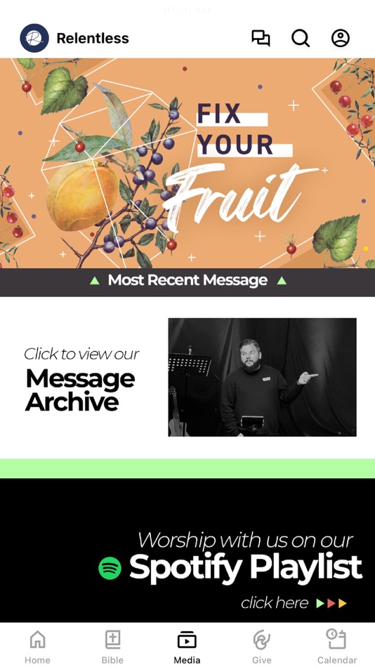 #3. Relentless Church - Burnet, TX (iOS) Podle: Relentless Church Burnet