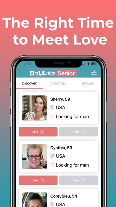 Senior Dating - DoULikeSenior Screenshot